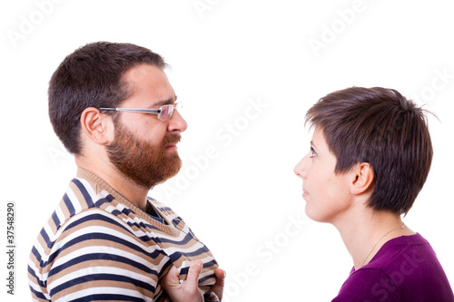 Woman Slapping a Man