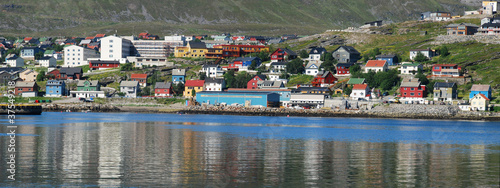 Hammerfest seen from the sea