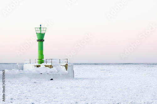 Morze Bałtyckie - zima