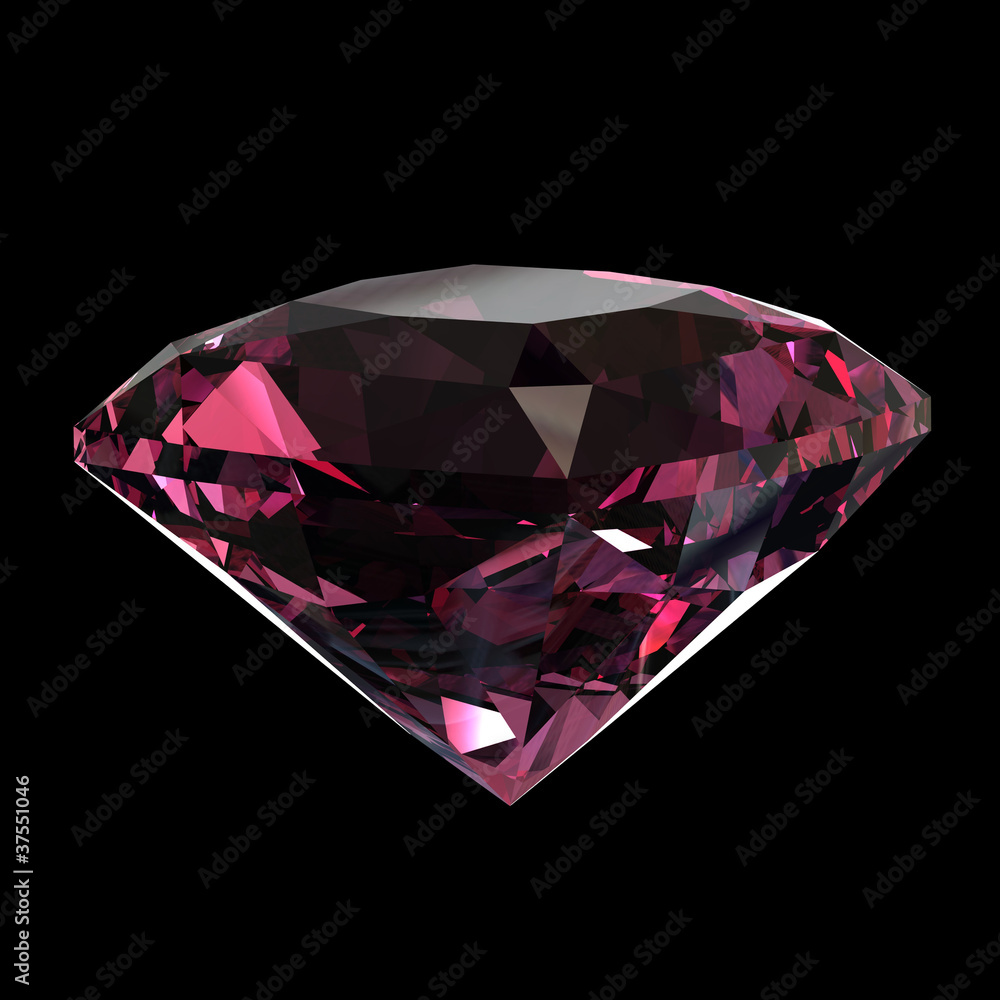 Ruby gems isolated on black background. Gemstone Ruby gems isolated on black background. Gemstone