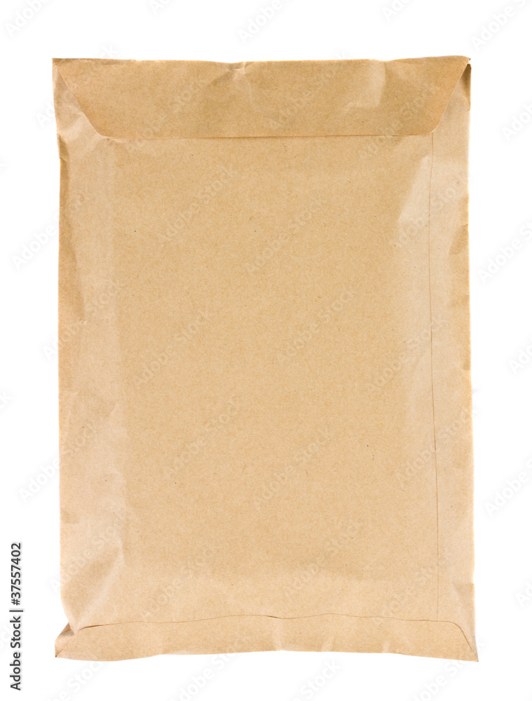 mail package isolated on white background mail package isolated on white background