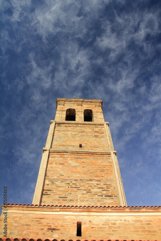 Torre y campanario de la Iglesia del Cristo.