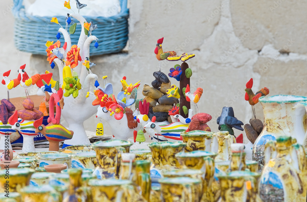 Fototapeta premium Souvenir stand.