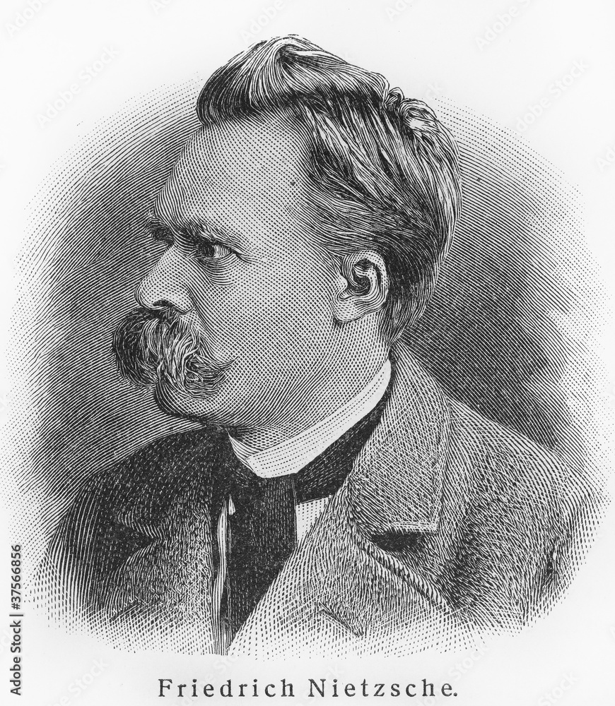 Friedrich Nietzsche - obrazy, fototapety, plakaty 