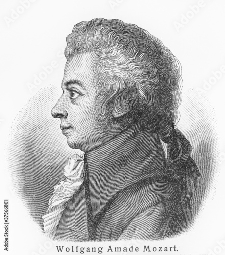 Plakat Wolfgang Amadeusz Mozart