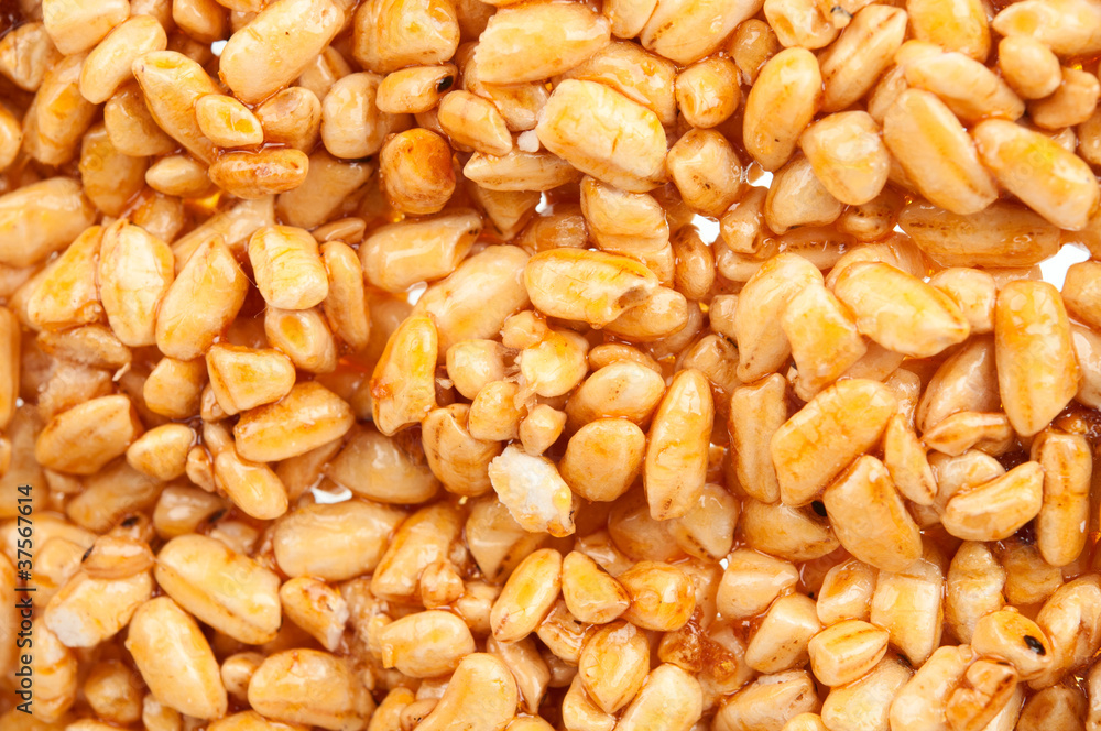Honey bars with air rice Honey bars with air rice