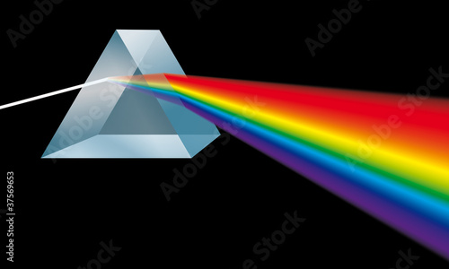 Spektralfarben Prisma photo