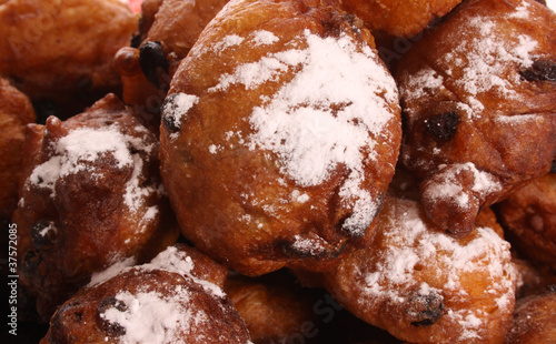 Dutch donuts called Oliebollen