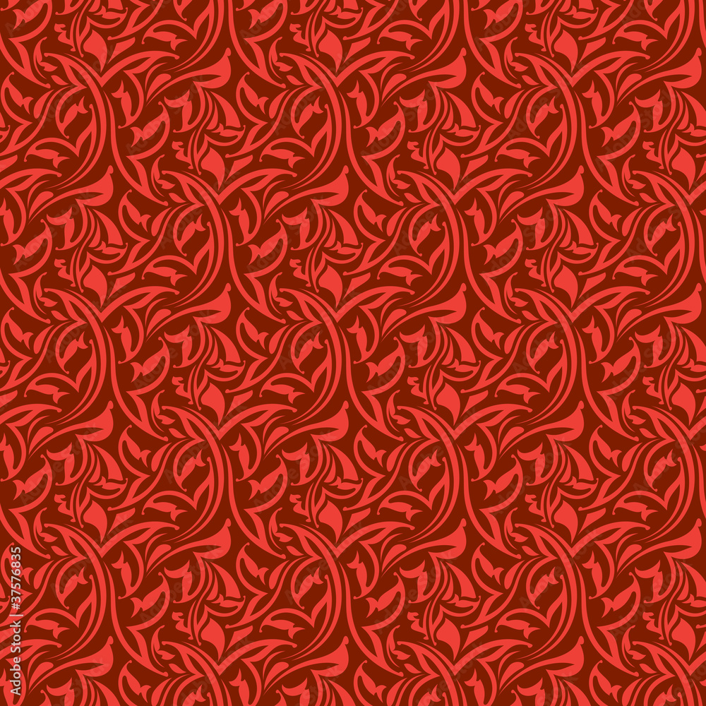 Red seamless wallpaper pattern Red seamless wallpaper pattern