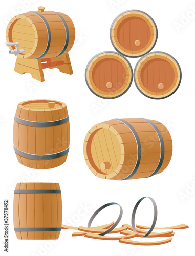 Wooden barrels