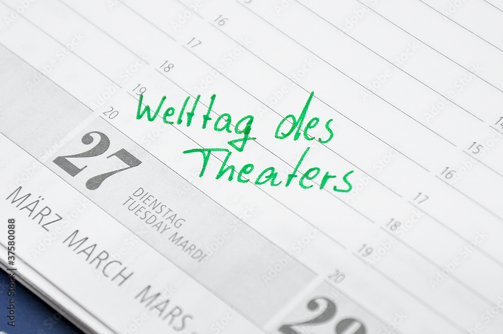 Welttag des Theaters