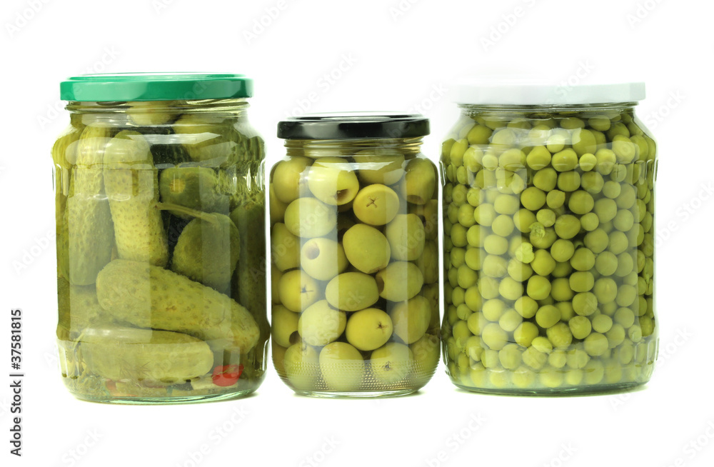 jars of preserved food jars of preserved food