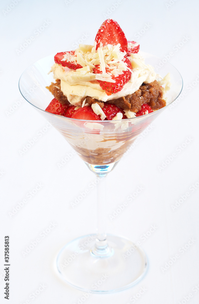 Strawberry and mascarpone tiramisu Strawberry and mascarpone tiramisu