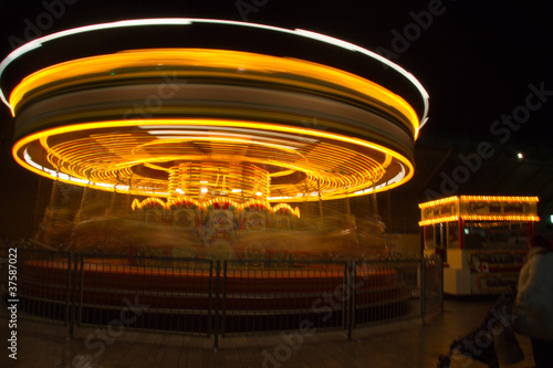Carousel at Night
