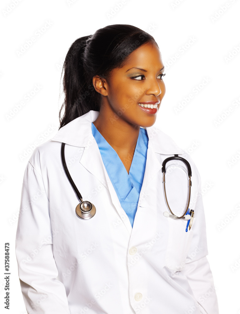 Doctor black woman