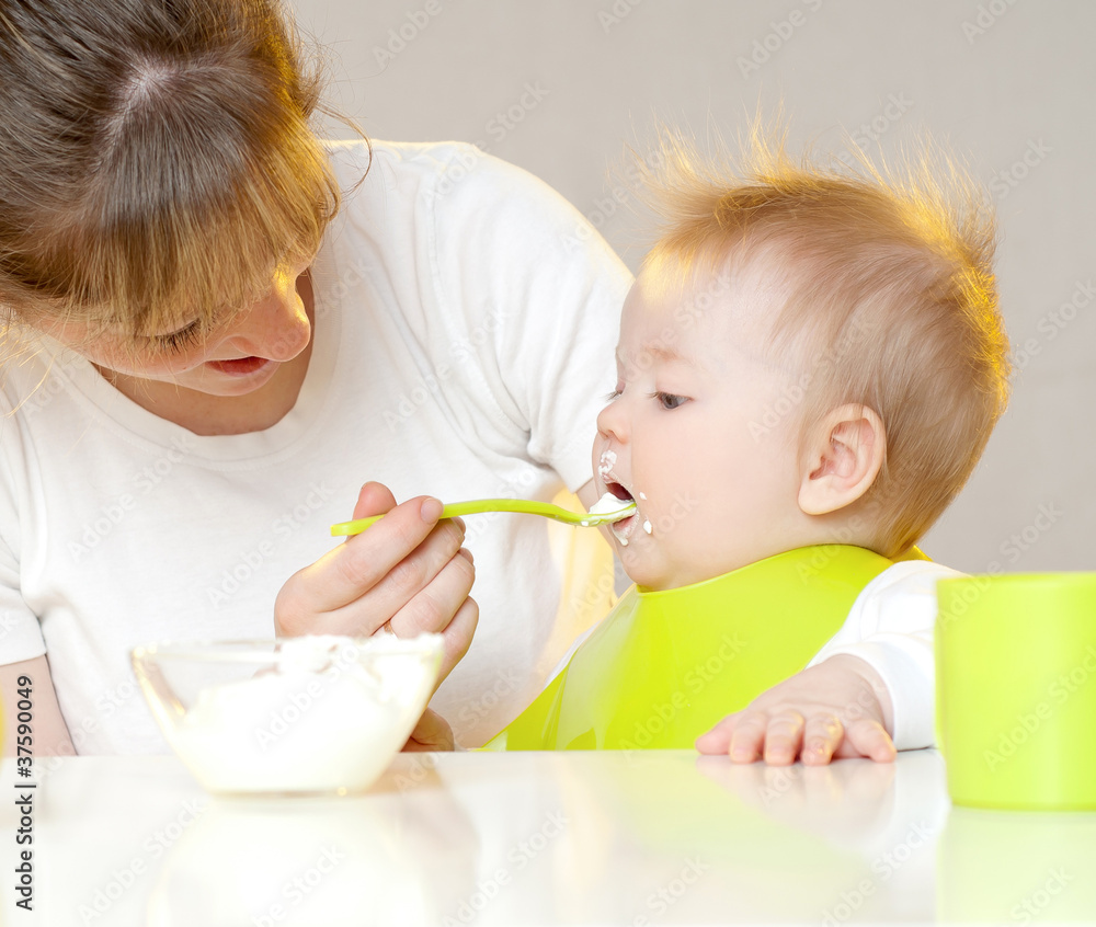 Feeding of child Feeding of child