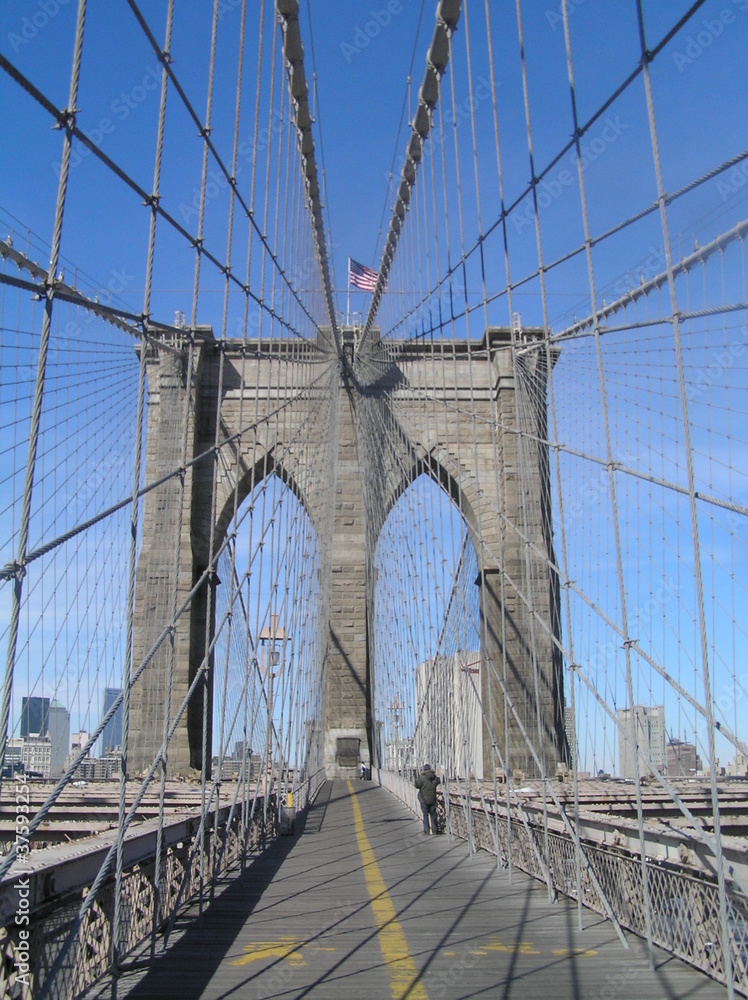 Fototapeta premium Most Brookliński