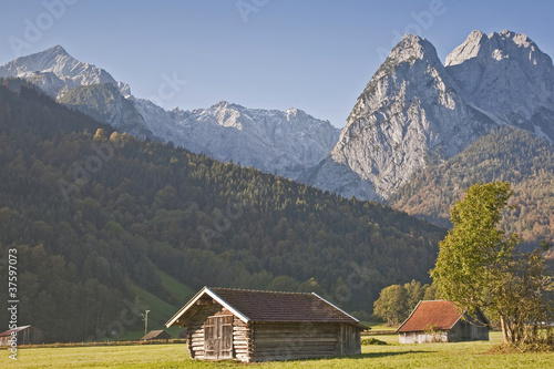Landschaft bei Garmisch