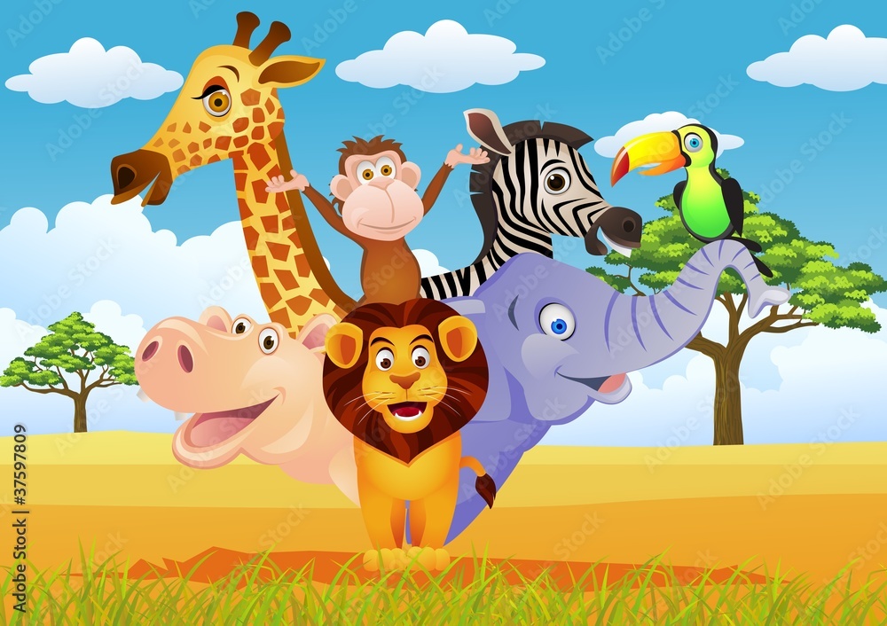 Fototapeta premium Animal cartoon