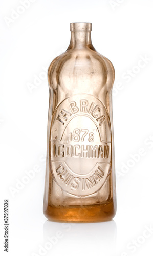 antique glass bottle