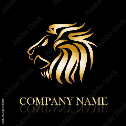 Logo Lion, strength and courage concept # Vector