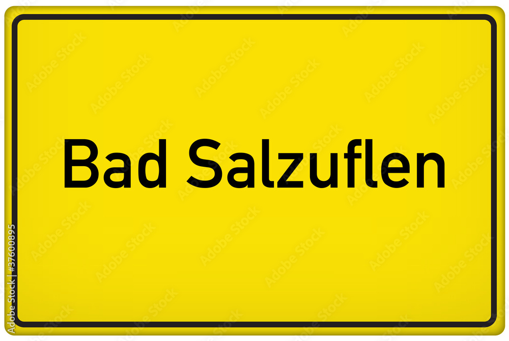 Ortseingangsschild Bad Salzuflen Ortseingangsschild Bad Salzuflen
