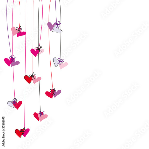 Valentine or wedding card