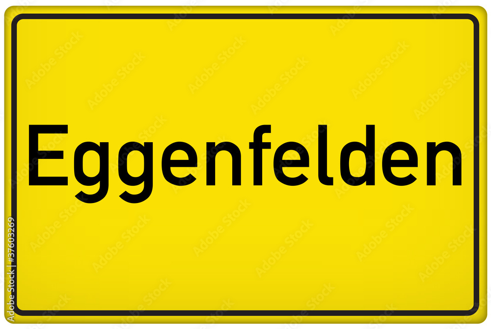 Ortseingangsschild der Stadt Eggenfelden Ortseingangsschild der Stadt Eggenfelden