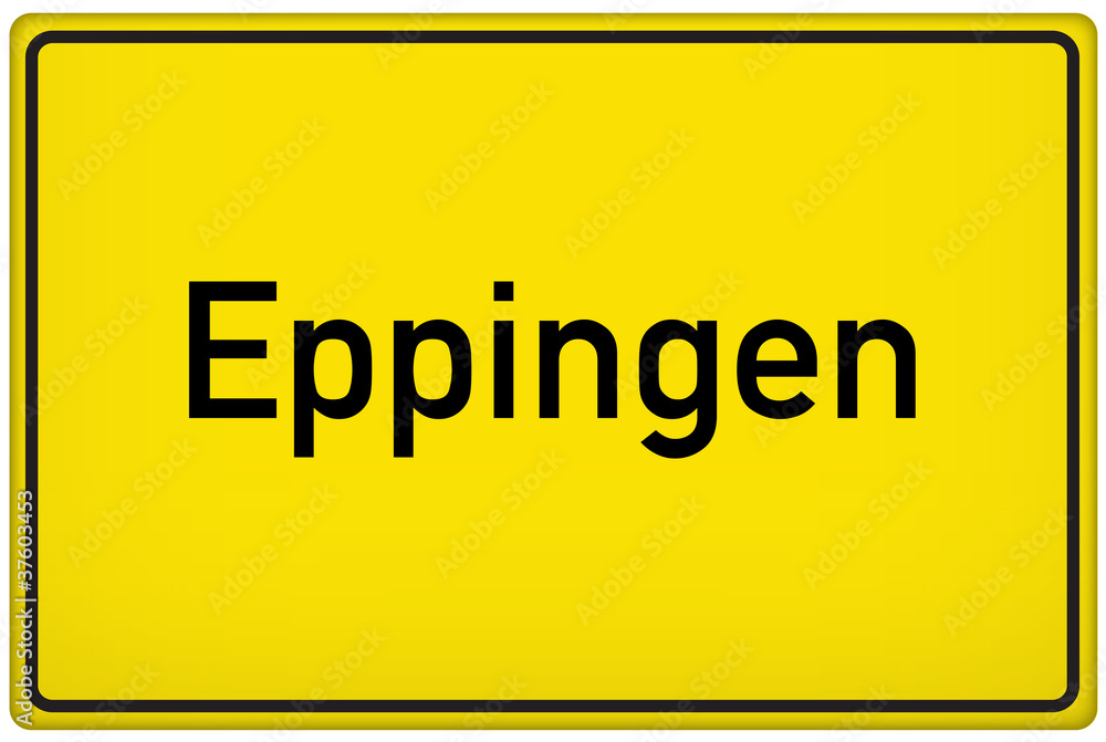 Ortseingangsschild der Stadt Eppingen Ortseingangsschild der Stadt Eppingen