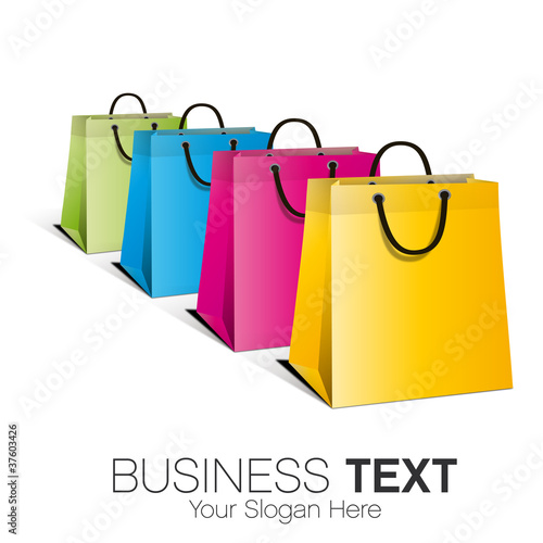 logo sac de shopping