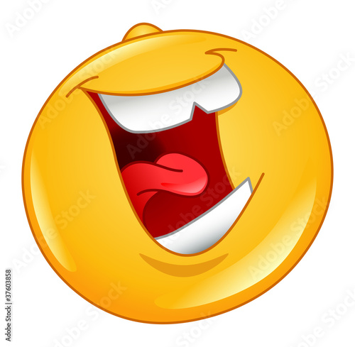 Laughing out loud emoticon