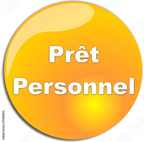 bouton prêt personnel