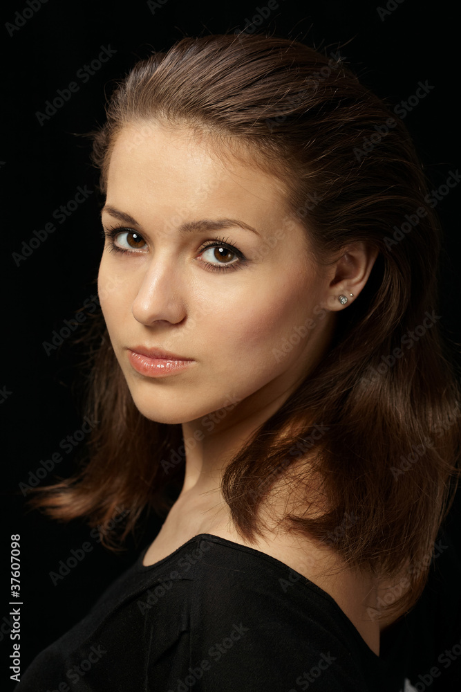 Fototapeta premium Portrait of pretty girl