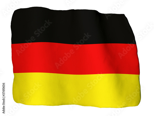 Germania bandiera di plastilina