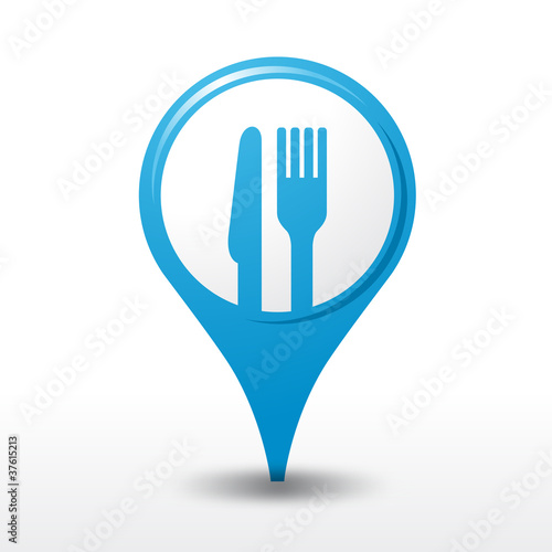icône restaurant, logo restaurant