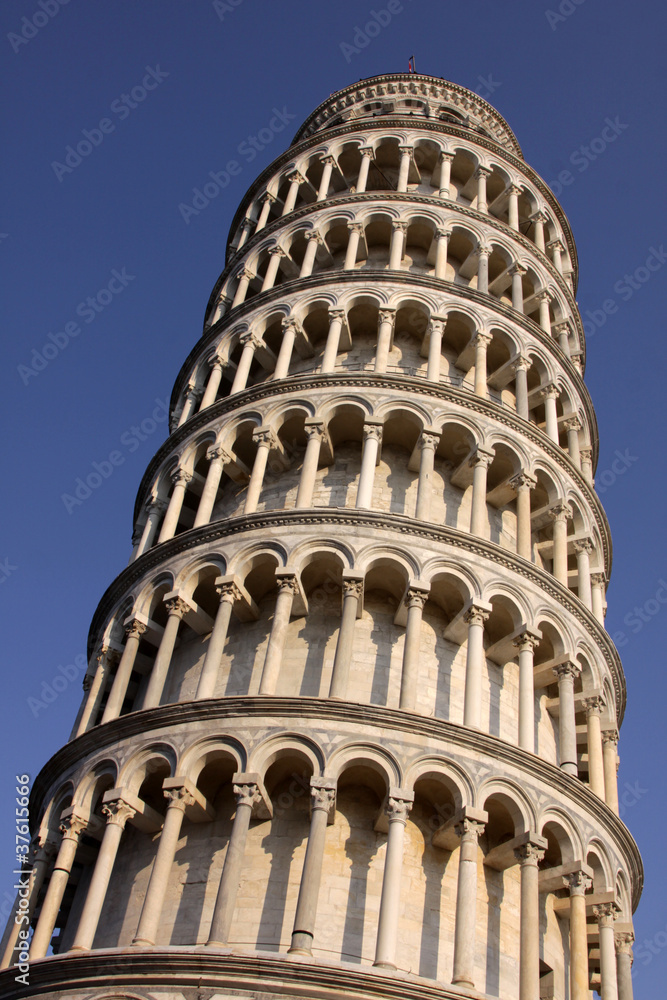 Isolated Leaning Tower
