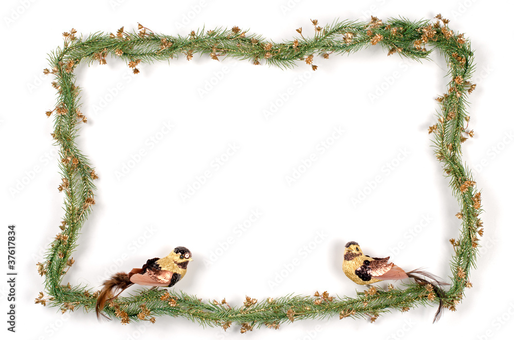 Fototapeta premium Christmas frame