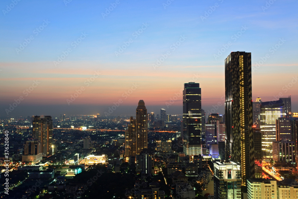 Bangkok Skyline cityscape
