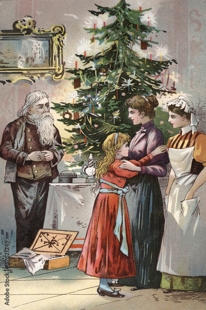 Naklejka premium Christmas