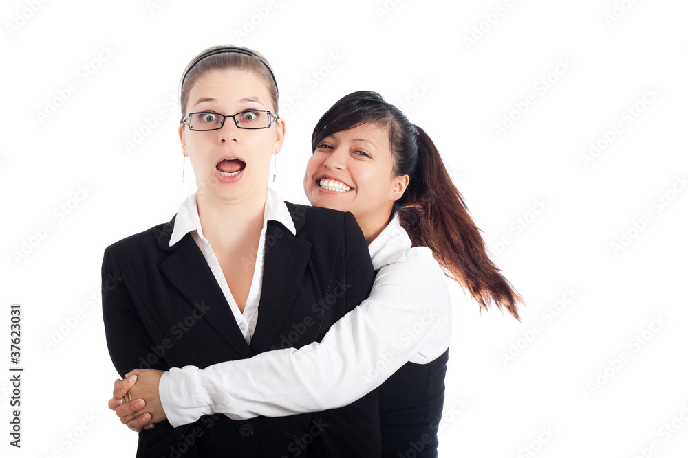 Funny business women team