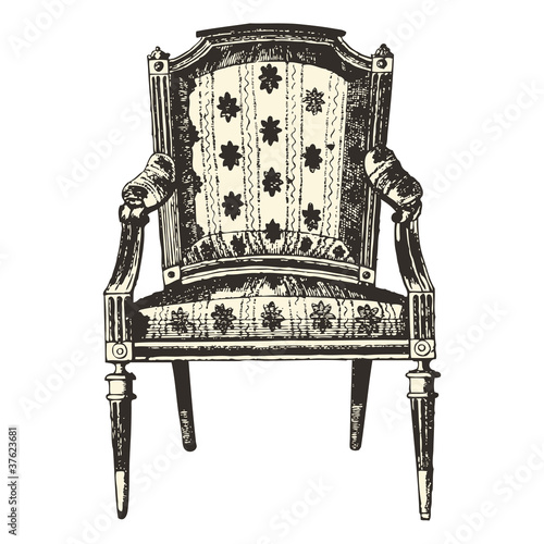 Fauteuil XVIII ème