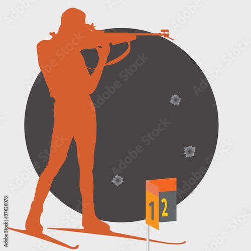 Biathlon. Shooting