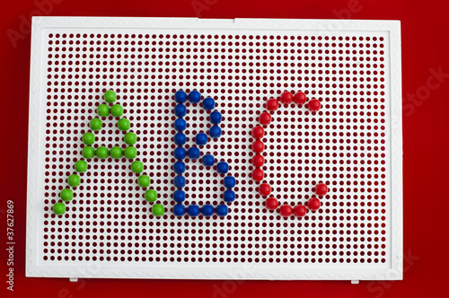 ABC alphabet letters