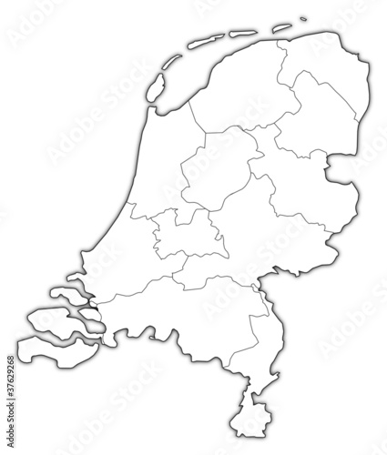 Map of Netherlands