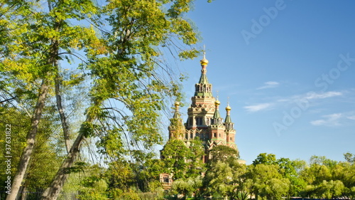 Peterhof - Peter and Paul church - St. Petersburg