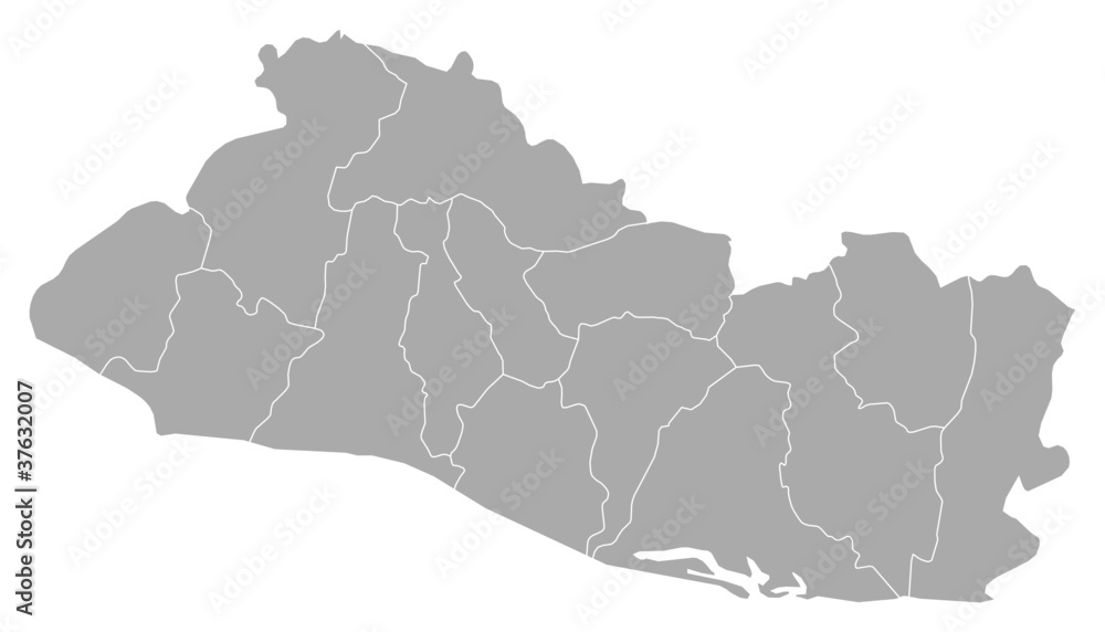 Map of El Salvador Map of El Salvador