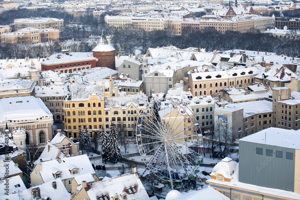 Fototapeta premium Riga at Christmas