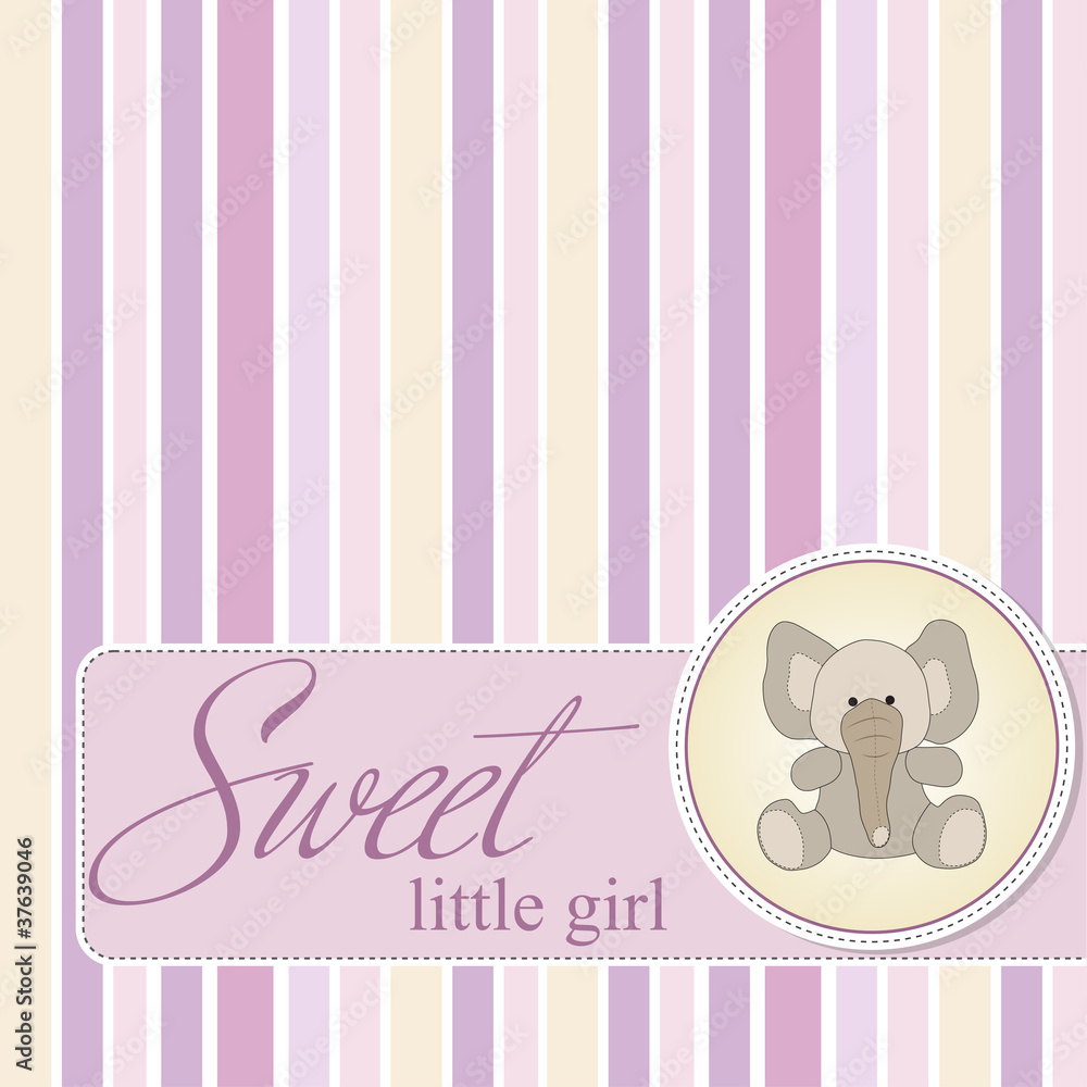 romantic baby announcement card romantic baby announcement card