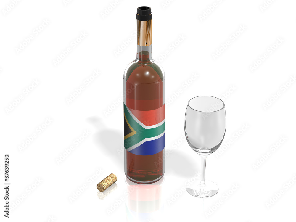BOTTLE OF WINE SOUTH AFRICA BOTTLE OF WINE SOUTH AFRICA