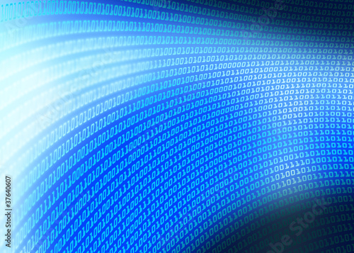 Binary code background